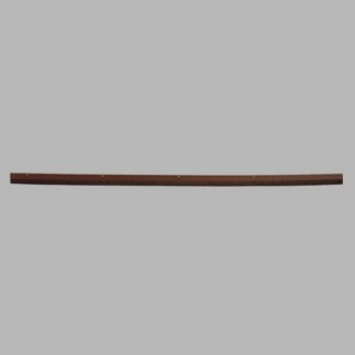 bande de météo avec pinceau brun longueur 95 cm