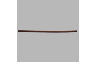 weather strip with brown brush length 95 cm