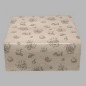 self-adhesive foil white and purple flower 45 x 200cm