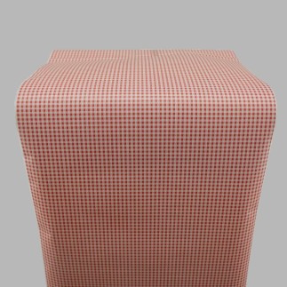 carrés de film adhésif rouge blanc 45 x 150 cm