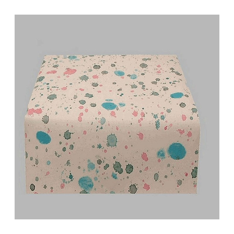 feuille autocollante couleurs aux éclaboussures 45 x 150 cm