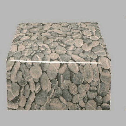 feuille autocollante conception de cailloux 45 x 150 cm