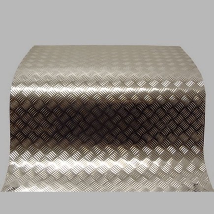 feuille adhésive Tôle quadrillée 45 x 150 cm