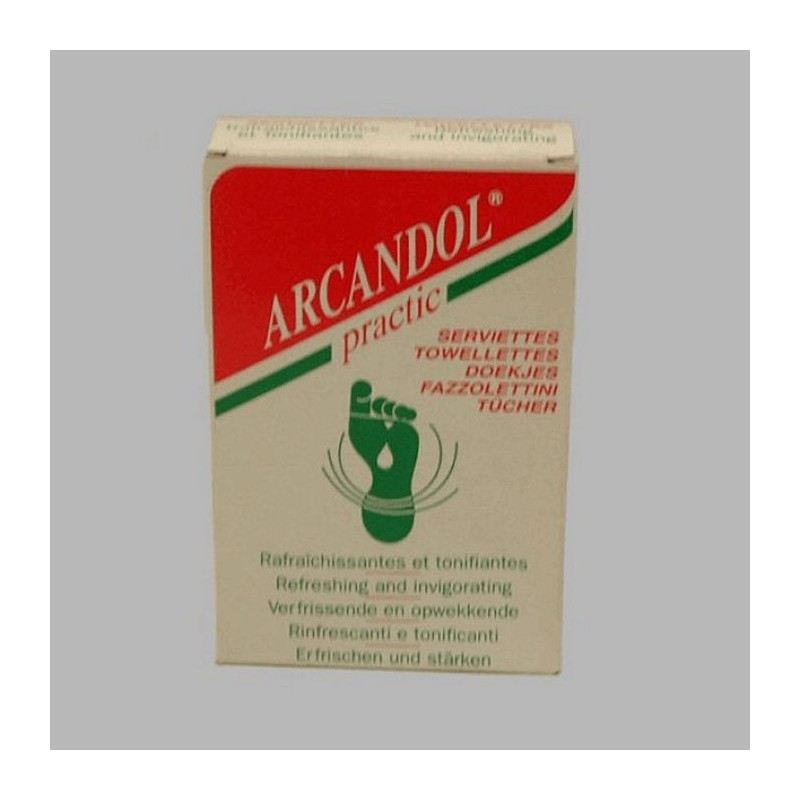 20 verfris doekjes voor de voeten