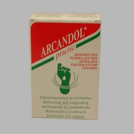 20 verfris doekjes voor de voeten