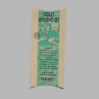 toilet hygiene kit for travel or vacation