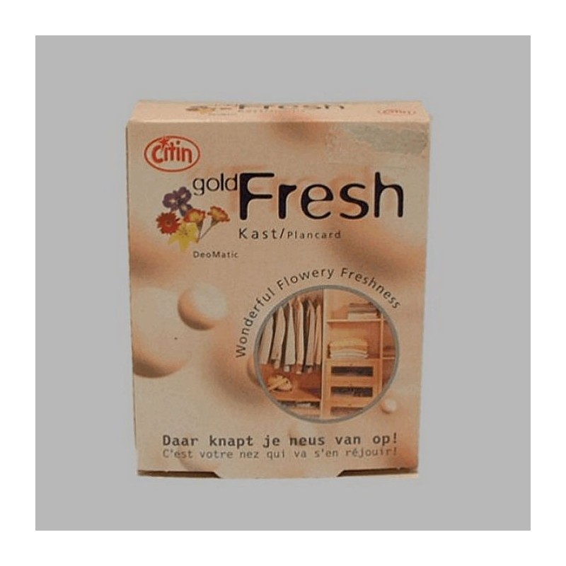 bloemengeur gold fresh voor in kledingkast