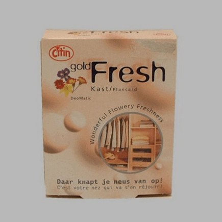bloemengeur gold fresh voor in kledingkast