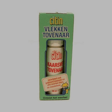 vlekken tovenaar citin kaarsvet