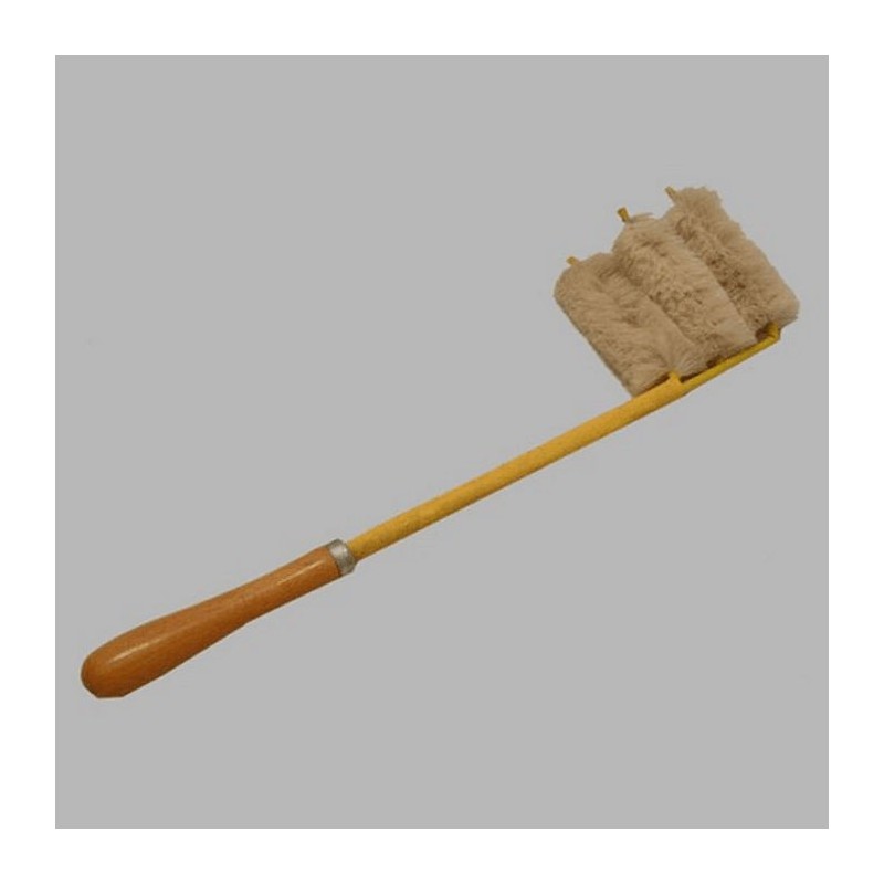 jaloezie borstel met handgreep flexibel