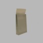 Gift paper packaging color silver 33 x 20 cm