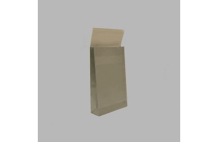 Gift papier verpakking kleur zilver 33 x 20 cm