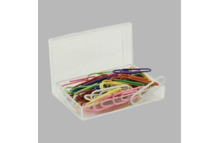 trombones diverses couleurs longueur 3 cm 50 pièces