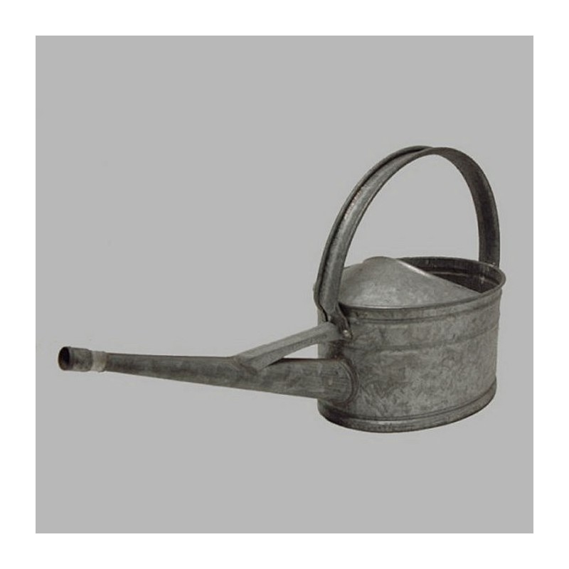 zinken ovale watergieter kleur mat 62 x 30 cm