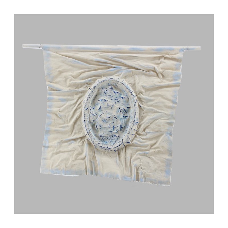 Chalkpaint cloth III Flowers