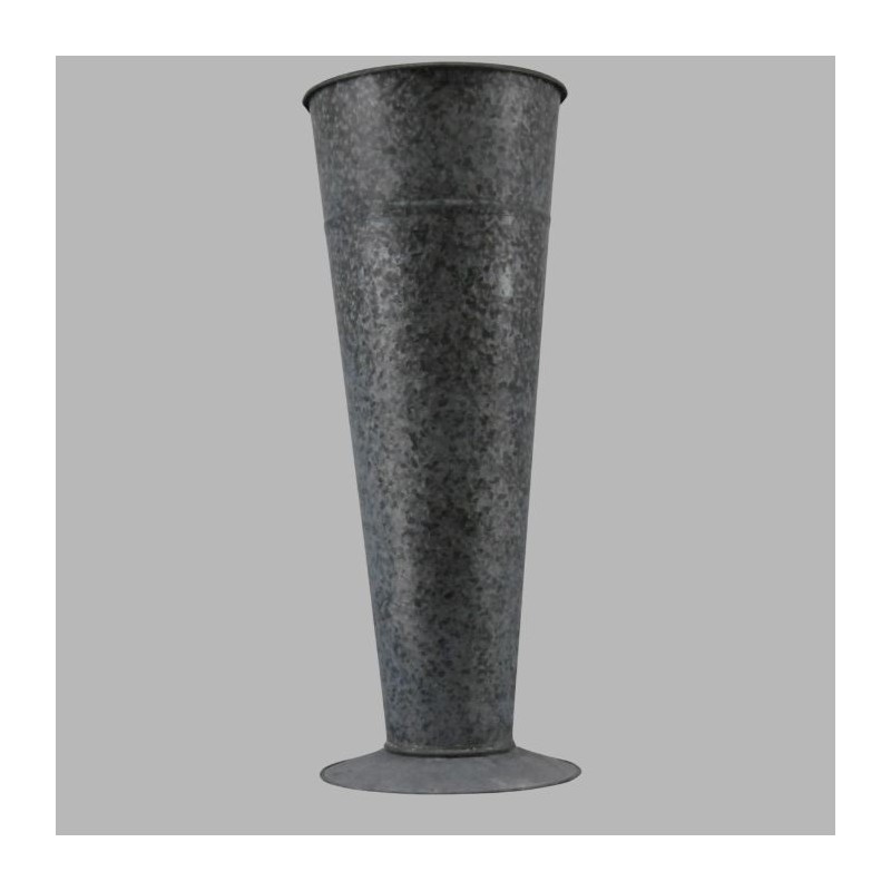 Robuuste Zinken Vaas – Tijdloze Elegantie voor Elk Interieur Robuuste Zinken Vaas – Tijdloze Elegantie voor Elk Interieur