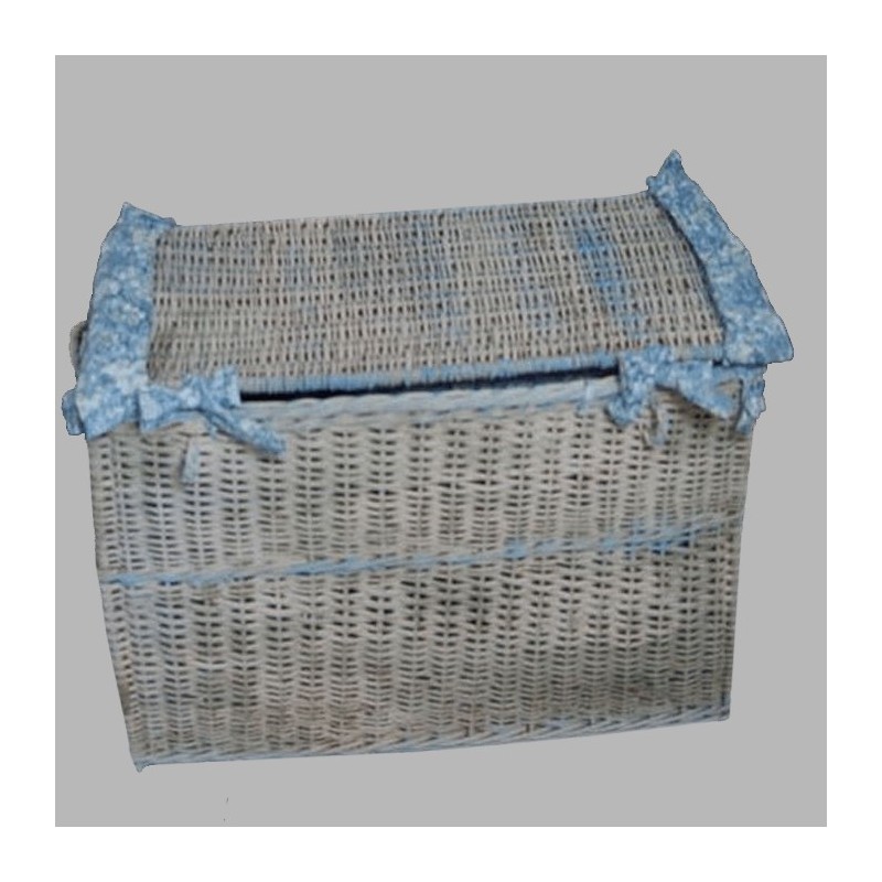 Rieten mand met deksel Rieten mand met deksel