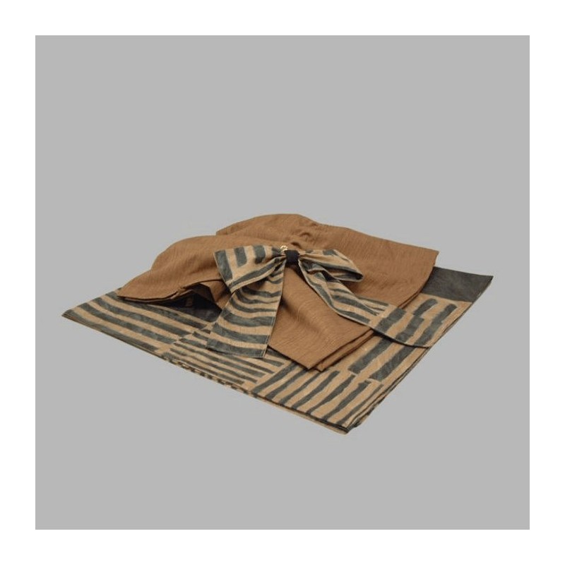 nappe marron-noir ensemble