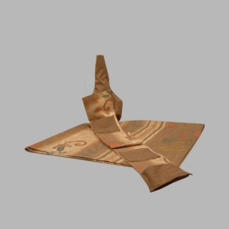 tafelkleed bruin oranje set