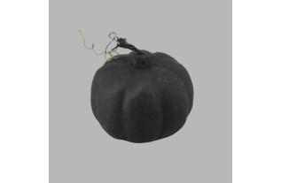 Black Decorative Pumpkin – Stylish and Mysterious