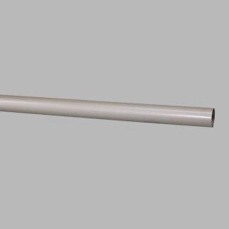 Curtain rod 28 mm color champagne metal in different lengths