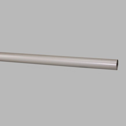 Curtain rod 28 mm color champagne metal in different lengths