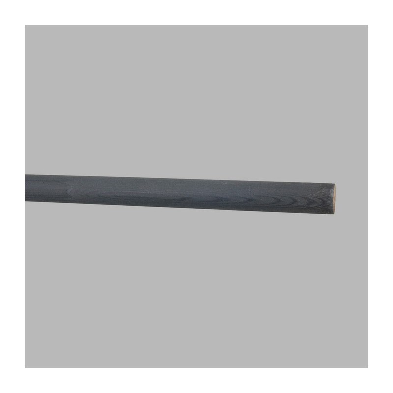 Curtain rod of wood limestone grey 28 mm different lengths Curtain rod of wood limestone grey 28 mm different lengths