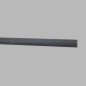 Curtain rod of wood limestone grey 28 mm different lengths Curtain rod of wood limestone grey 28 mm different lengths