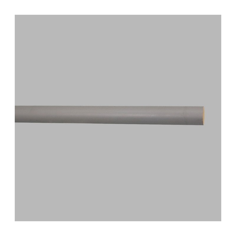 Wooden curtain rod 28 mm color grey in different lengths