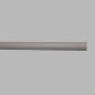Wooden curtain rod 28 mm color grey in different lengths