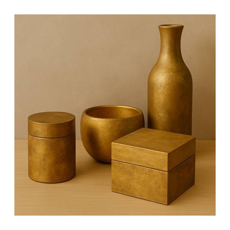 Kit Peinture Effet Or - Pour Petits Objets Décoratifs