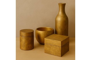 Gold Effect Paint Kit - For Small Objects with a Luxurious