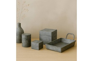 Kit Peinture Effet Zinc – Élégance Industrielle pour Petits Objets