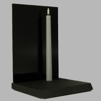 bougie LED Uyuni couleur Montmartre Grey 23 mm x 255 mm