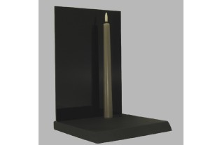 Uyuni LED candle color Cinque Terre 23 mm x 255 mm