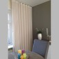 Curtain with wave pleat Cyprus White color H 240 x Br 2 x 100 cm Curtain with wave pleat Cyprus White color H 240 x Br 2 x 100 cm