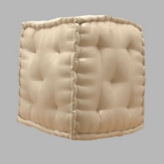 Blanc de bloc d'oreiller