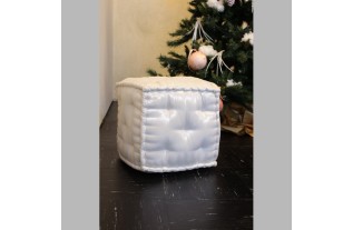 Blanc de bloc d'oreiller