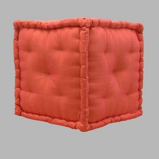 Bloc d'oreiller rouge