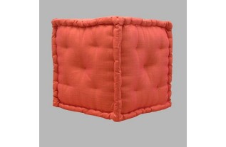 Red block pillow