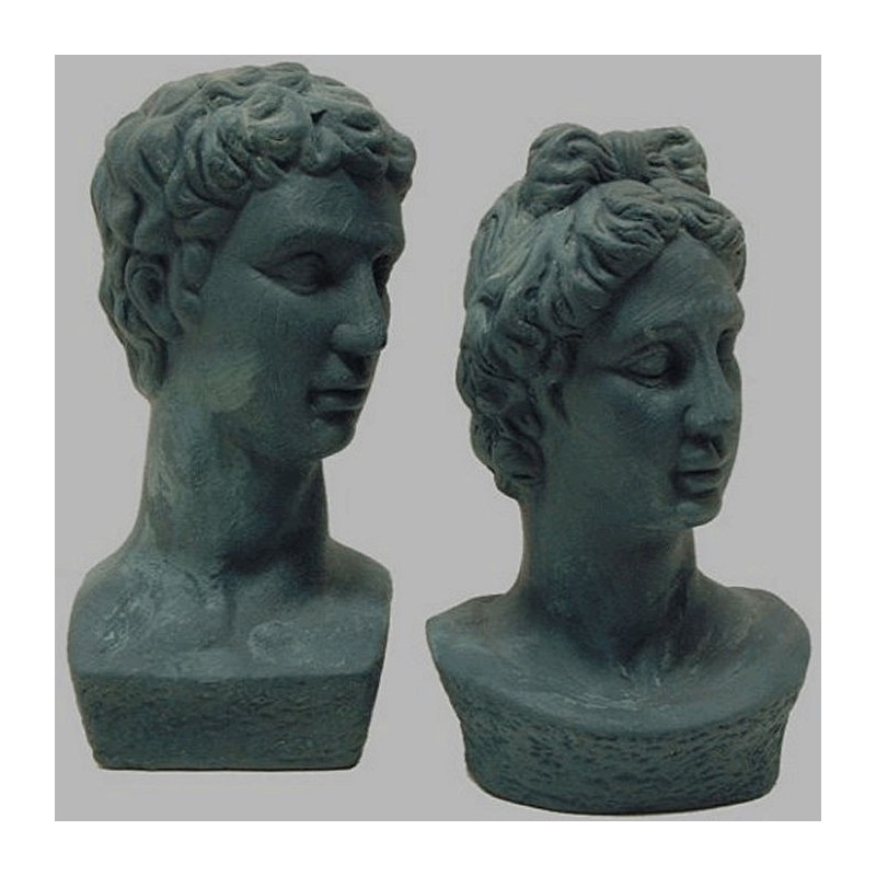 Têtes céramiques traitées avec de Decoration Paint Têtes céramiques traitées avec de Decoration Paint