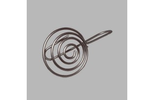 Curtain tie backs 110 x 60 mm nickel plated