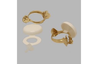 Clips voor tafelkleed gordijnen DIY messing 50 mm 10 stuks