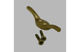 Rideau retenue cabestan laiton 15 x 75 mm par pièce