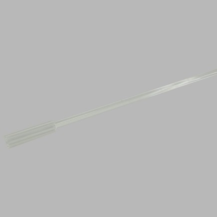 Gordijn trekstang transparant lengte 100 cm met handgreep