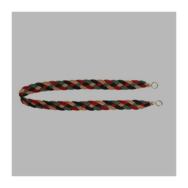 Tie back cord basketwork with 4 colors length 100 cm Tie back cord basketwork with 4 colors length 100 cm