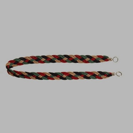 Tie back cord basketwork with 4 colors length 100 cm