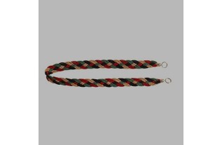 Tie back cord basketwork with 4 colors length 100 cm