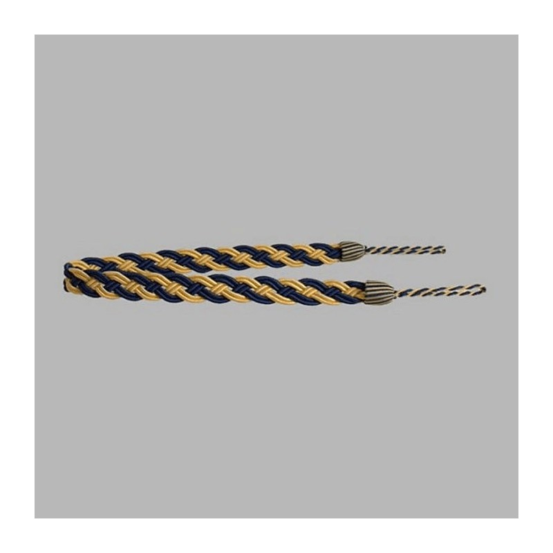 Tie back cord basketwork with 2 colors length 80 cm Tie back cord basketwork with 2 colors length 80 cm