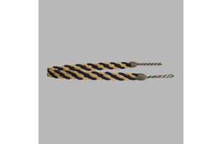 Cordon embrasse vannerie avec 2 couleurs longueur 80 cm